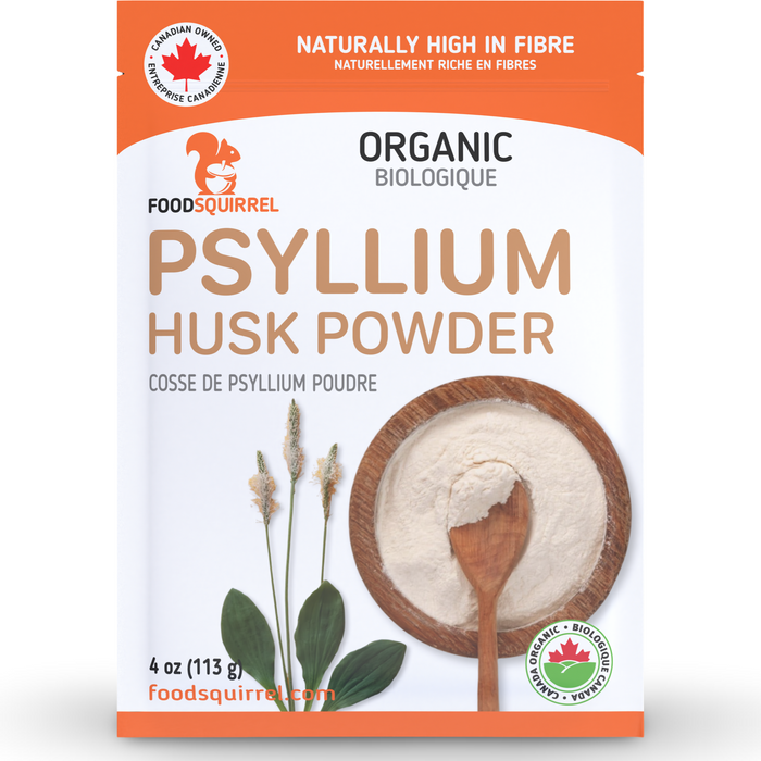 Organic Psyllium Husk Powder 4oz (113g)
