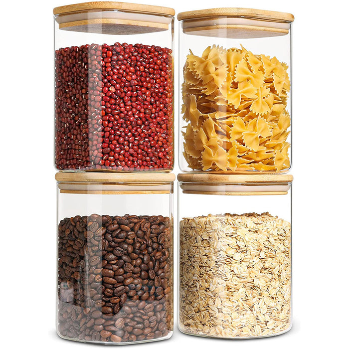 Square Storage Canister Set (6 pack)