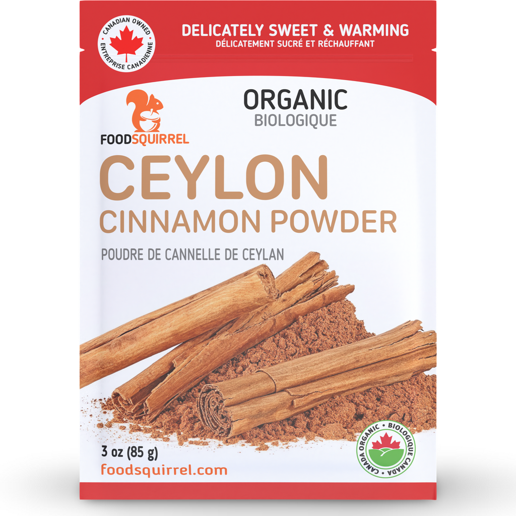 Organic Ceylon Cinnamon Powder 3oz (85g) — FOODSQUIRREL