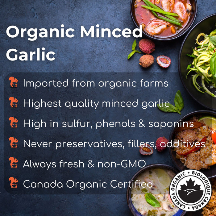 Garlic Minced (Organic)