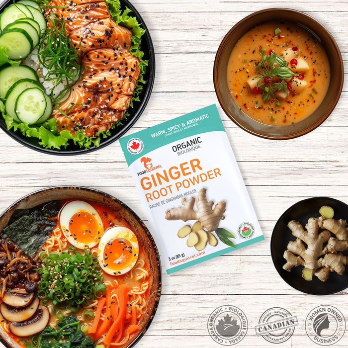 Organic Ginger Root Powder 3oz (85g)