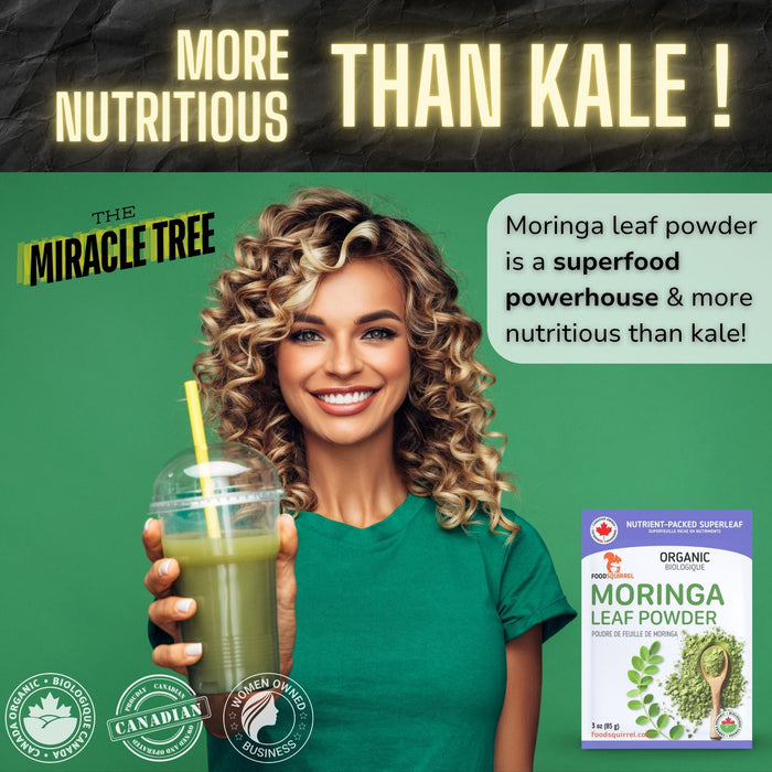 Organic Moringa Powder 3oz (85g)