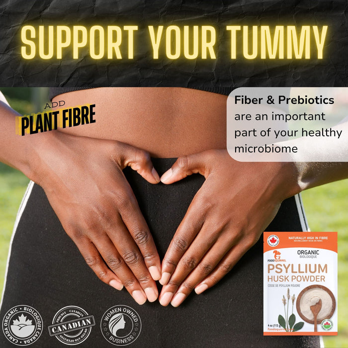 Organic Psyllium Husk Powder 4oz (113g)